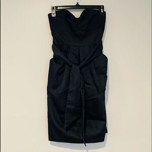 Suzi Chin for Maggie Boutique Chambray Denim Dress